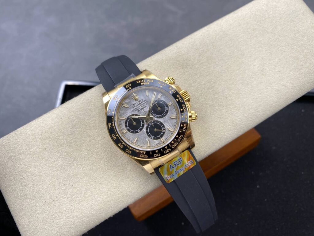 Super Clone Rolex Daytona 126518LN Meteorite Dial — dial close-up
