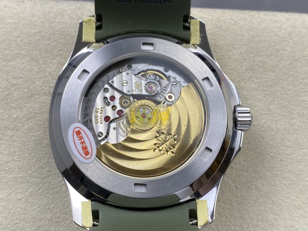 Super Clone Patek Philippe Aquanaut 5261A Moonphase Green 40mm — bracelet detail