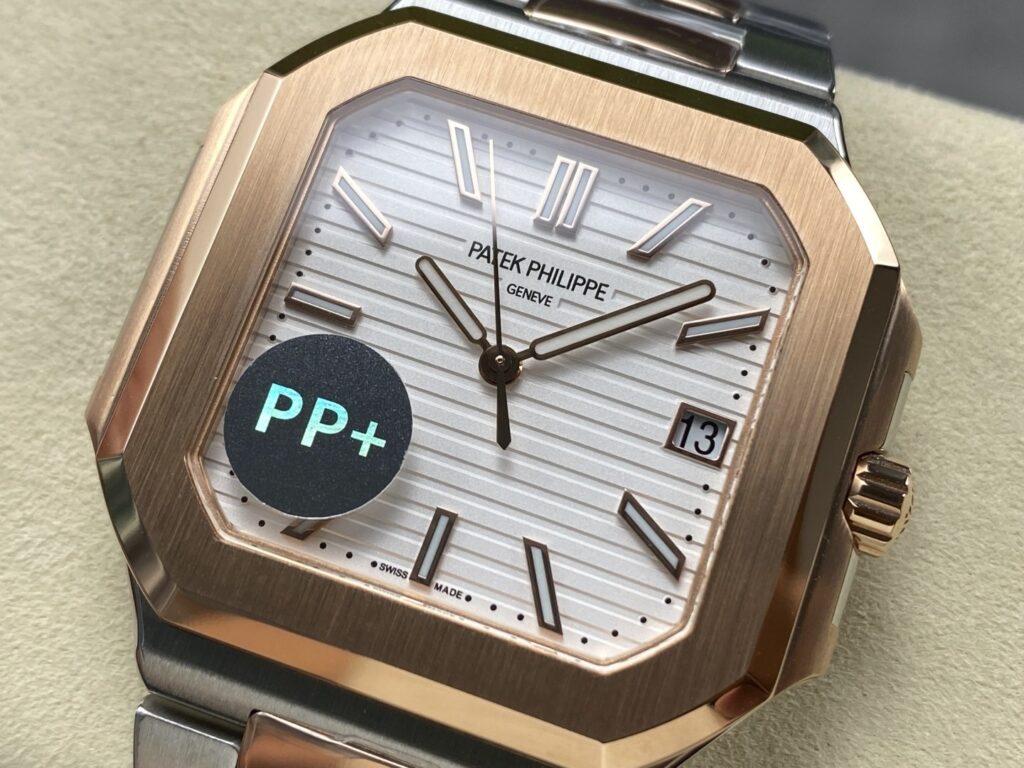 Super Clone Patek Philippe Cubitus 5821/1AR-001 45mm White Dial — view 11