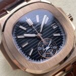 Super Clone Patek Philippe Nautilus Chronograph 5980/1AR-001 40.5mm Black Dial — view 11