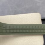 Super Clone Patek Philippe Aquanaut 5261A Moonphase Green 40mm — on leather display