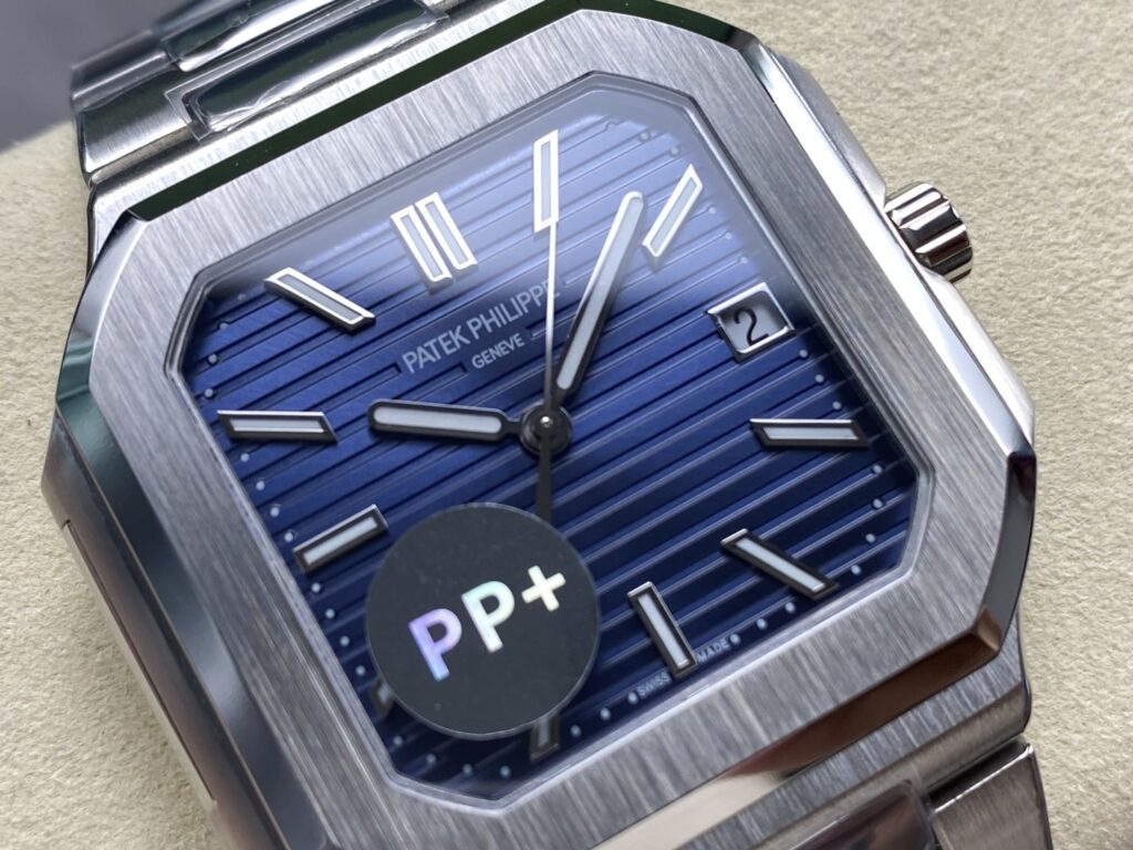 Super Clone Patek Philippe Cubitus 5821/1A-001 45mm Blue Dial — view 10