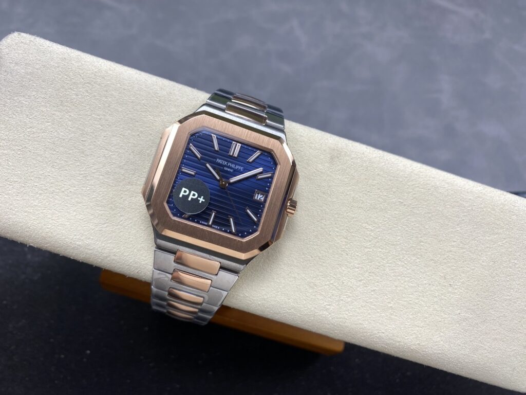 Super Clone Patek Philippe Cubitus 5821/1AR-001 45mm Blue Dial – — view 9