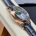 Super Clone Patek Philippe Complications 5205R-011 40mm Green Dial Rose Gold — bracelet detail