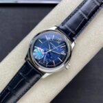Super Clone Patek Philippe Complications 5205G-013 40mm Blue Dial Steel — view 10