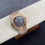 Super Clone Patek Philippe Nautilus 5711/1R-001 40mm Gray Dial Rose Gold V3 Update — view 11