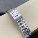 Super Clone Patek Philippe Nautilus 5711A White 40mm — on leather display