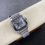 Super Clone Cartier Santos De Cartier Ceramic CRWSSA0037 39.8mm Miyota.9015 — view 11