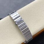 Super Clone Cartier Santos De Cartier Medium Blue WSSA0063 35.5mm – — side profile