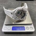 Super Clone Audemars Piguet Royal Oak Offshore Diver 15707CE 42mm White Dial Ceramic — view 10