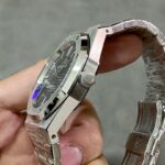 Super Clone Audemars Piguet Royal Oak 15400ST 41mm Grey Dial Steel — side profile