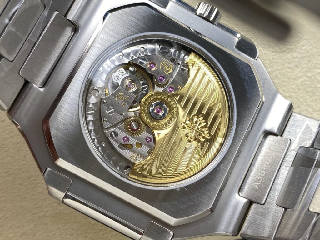 Super Clone Patek Philippe Cubitus 5821/1A-001 45mm Blue Dial — side profile