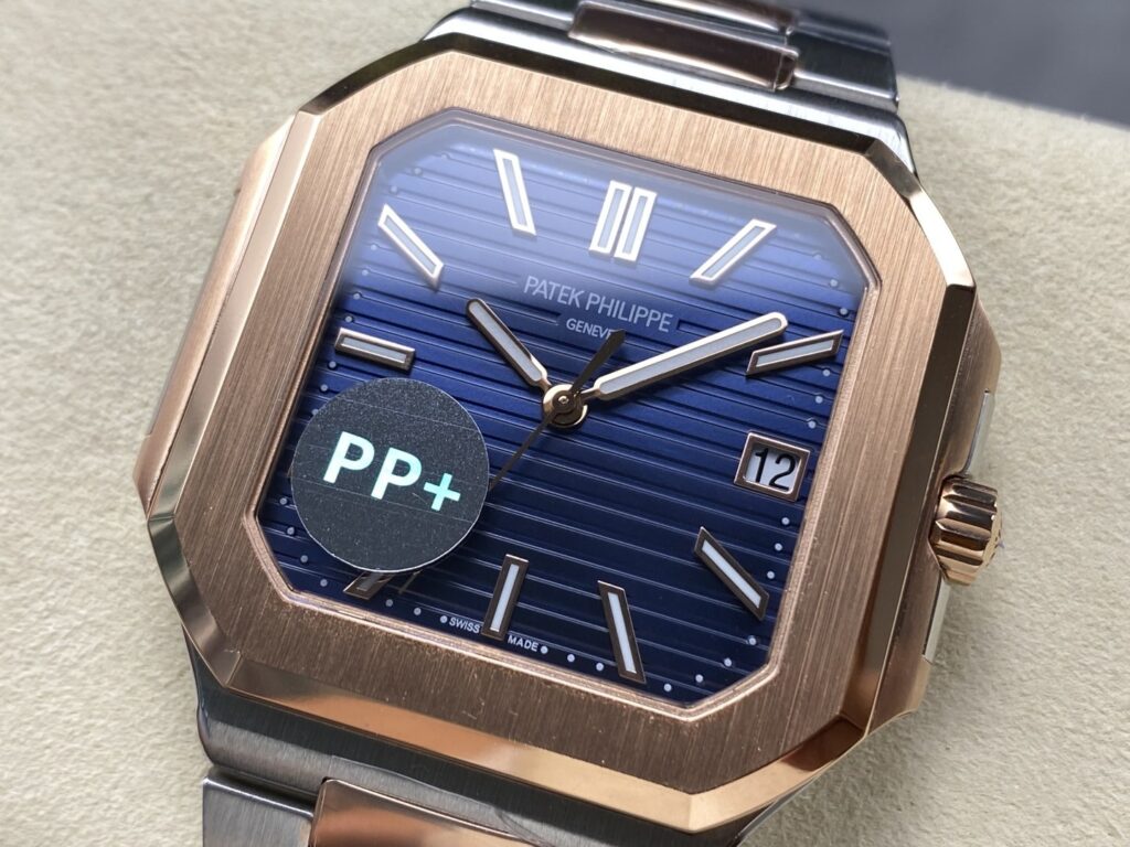 Super Clone Patek Philippe Cubitus 5821/1AR-001 45mm Blue Dial – — view 10