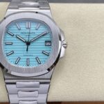 Super Clone Patek Philippe Nautilus 40mm 5711/1A-018 40mm Dial Tifany &CO V3 Update — dial close-up