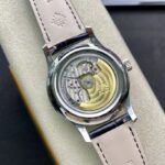 Super Clone Patek Philippe Complications 5205G-013 40mm Blue Dial Steel — side profile