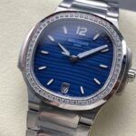 Super Clone Patek Philippe Nautilus 7118/1200A-001 35.2mm Blue Dial Steel — view 10