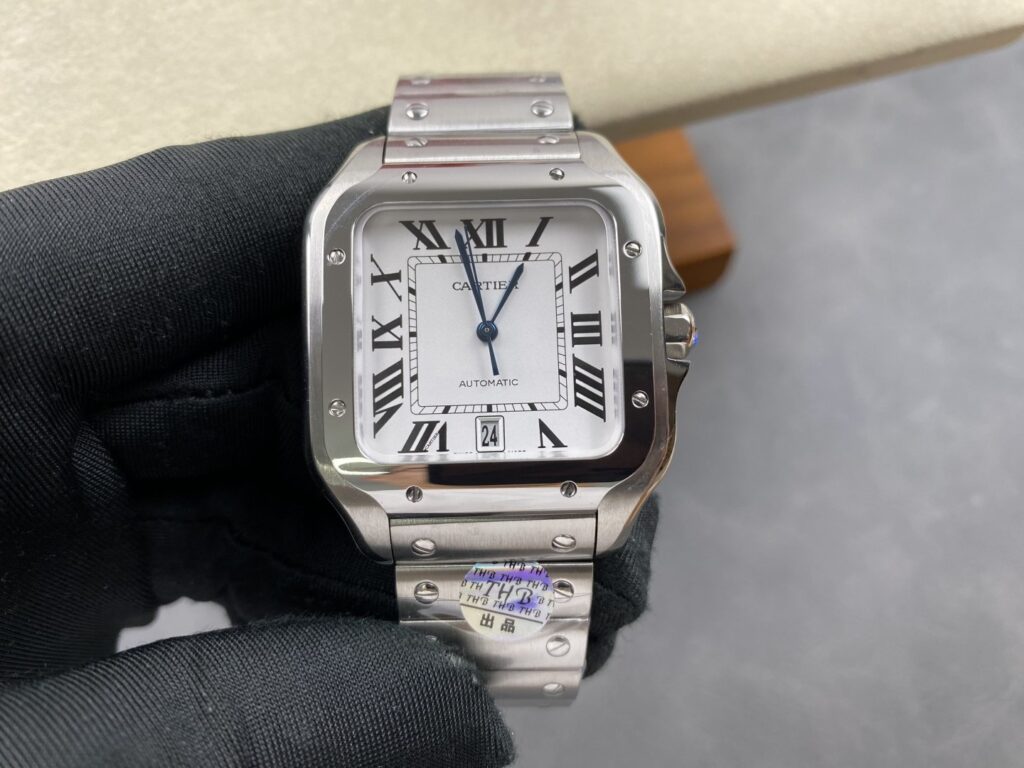 Super Clone Cartier Santos de Cartie Larger WSSA0018 39.8mm Miyota.9015 — view 9