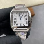 Super Clone Cartier Santos de Cartie Larger WSSA0018 39.8mm Miyota.9015 — view 9
