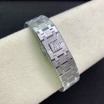 Super Clone Audemars Piguet Royal Oak 15400ST 41mm Blue Dial Stainless Steel Blue Dial — clasp and links