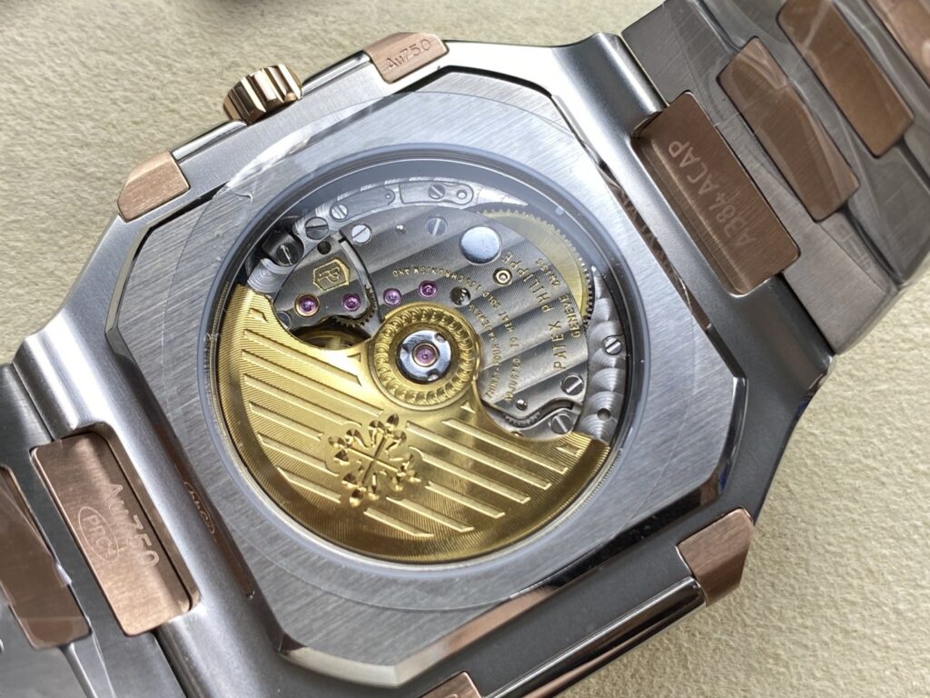 Super Clone Patek Philippe Cubitus 5821/1AR-001 45mm White Dial — side profile