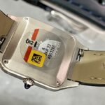 Super Clone Cartier Santos-Dumont 43.5mm WSSA0022 43.5mm x 31.4mm Steel — clasp and links