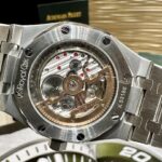 Super Clone Audemars Piguet Royal Oak Jumbo Extra-Thin 15206PT.OO.1240PT.01 39mm Black Dial — side profile