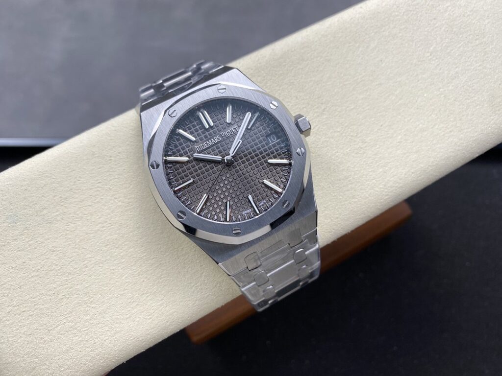 Super Clone Audemars Piguet Royal Oak 15500ST.OO.1220ST.02 41mm Grey Dial — view 10