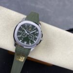 Super Clone Patek Philippe Aquanaut 5261A Moonphase Green 40mm — case and bezel