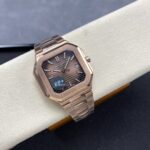 Super Clone Patek Philippe Cubitus 5821/1AR-001 45mm Chocolate Dial Rose Gold — view 9