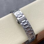 Super Clone Patek Philippe Nautilus 7118/1200A-001 35.2mm Blue Dial Steel — clasp and links