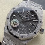 Super Clone Audemars Piguet Royal Oak Frosted-Gold 15454BC 37mm Gray Dial — view 10