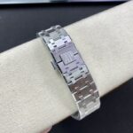 Super Clone Audemars Piguet Royal Oak 15407ST.OO 41mm Skeleton Dial Steel V3 Base — clasp and links