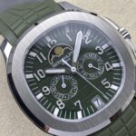 Super Clone Patek Philippe Aquanaut 5261A Moonphase Green 40mm — view 10