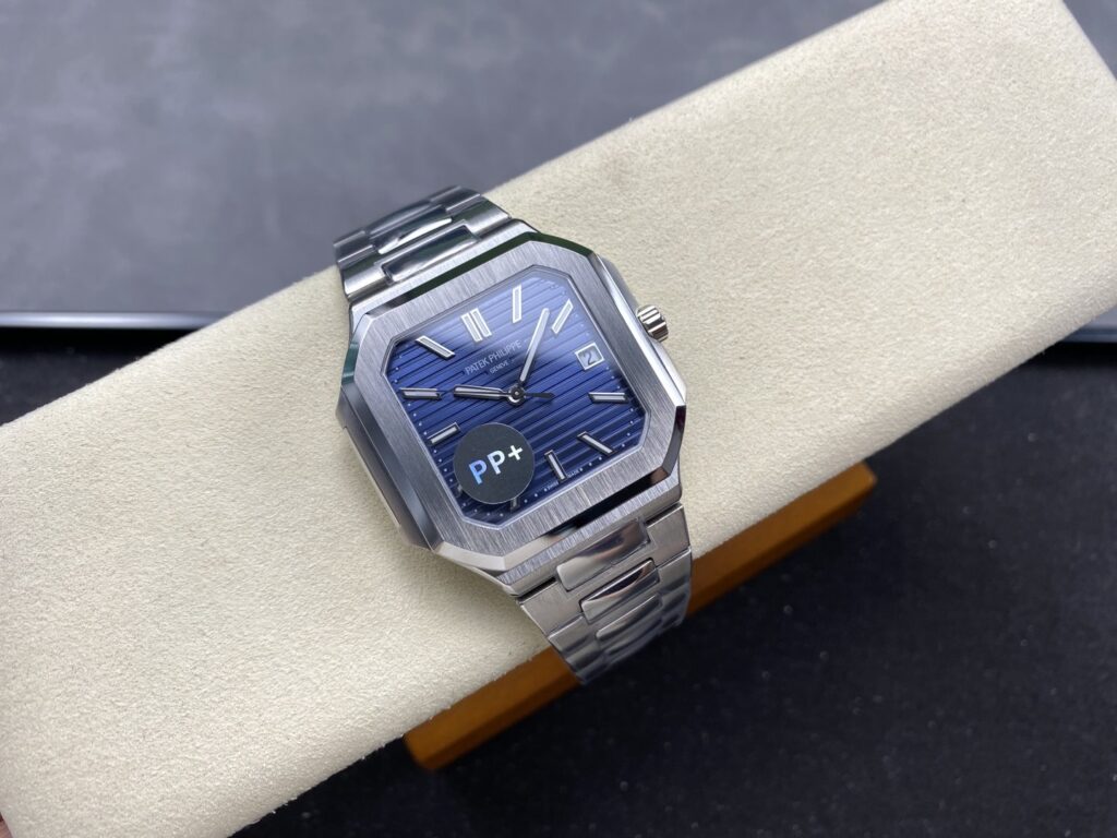 Super Clone Patek Philippe Cubitus 5821/1A-001 45mm Blue Dial — view 9