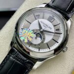Super Clone Patek Philippe Complications 5205G-001 40mm White Dial Steel — view 10