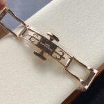 Super Clone Patek Philippe Nautilus 7118/1R-001 35.2mm White Dial Rose Gold — clasp and links