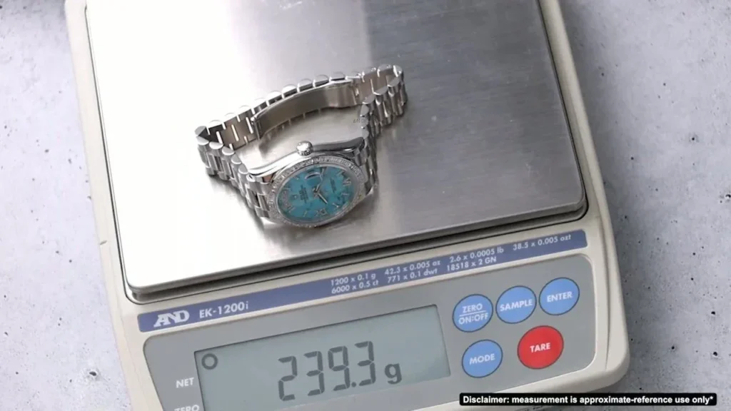 Super Clone Rolex Day-Date Turquoise Dial 128396TBR 36 mm – Swiss SuperClone