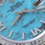 Super Clone Rolex Day-Date Turquoise Dial 128396TBR 36 mm – Swiss SuperClone