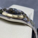 Super Clone Rolex Datejust Black Diamond Dial 126333-0005 41 mm — case and bezel
