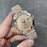 Super Clone Rolex Datejust Champagne Dial 126303-0010 41 mm — movement / caseback view