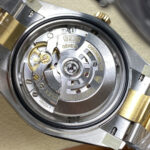 Super Clone Rolex Datejust Champagne Dial 126333-0009 41 mm — on leather display