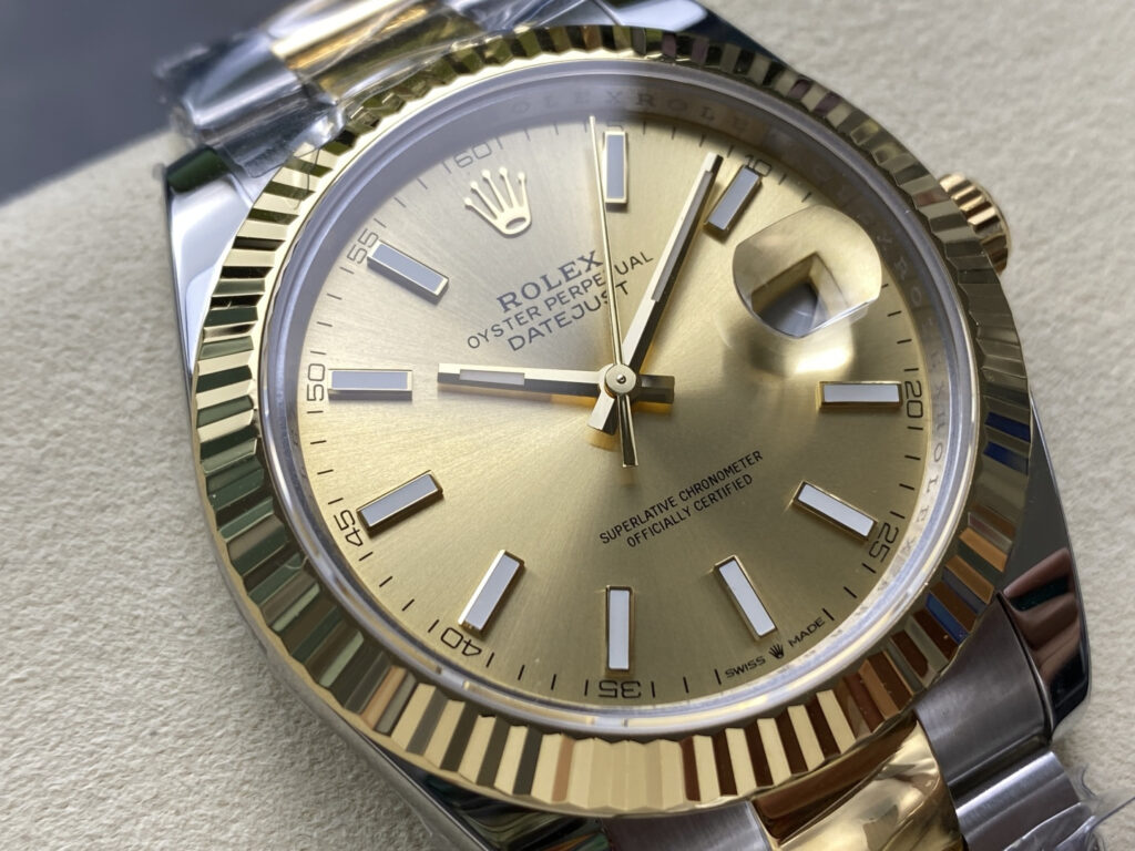 Super Clone Rolex Datejust Champagne Dial 126333-0009 41 mm — view 14