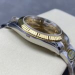 Super Clone Rolex Datejust Champagne Diamond Dial 126333-0011 41 mm — side profile