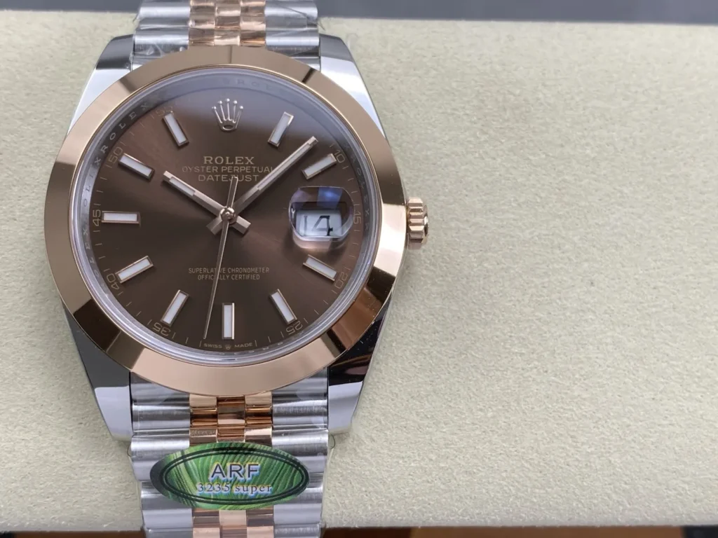 Super Clone Rolex Datejust Chocolate Dial 126201 Jubilee 36 mm – Swiss SuperClone