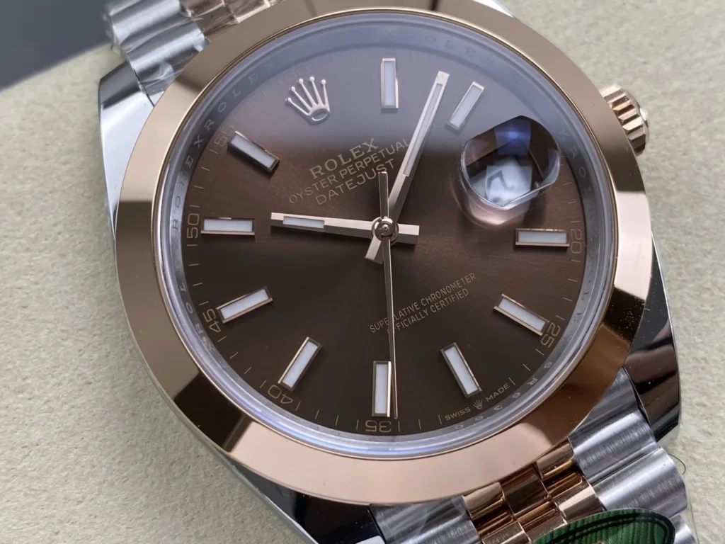 Super Clone Rolex Datejust Chocolate Dial 126201 Jubilee 36 mm – Swiss SuperClone