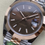 Super Clone Rolex Datejust Chocolate Dial 126201 Jubilee 36 mm — view 10