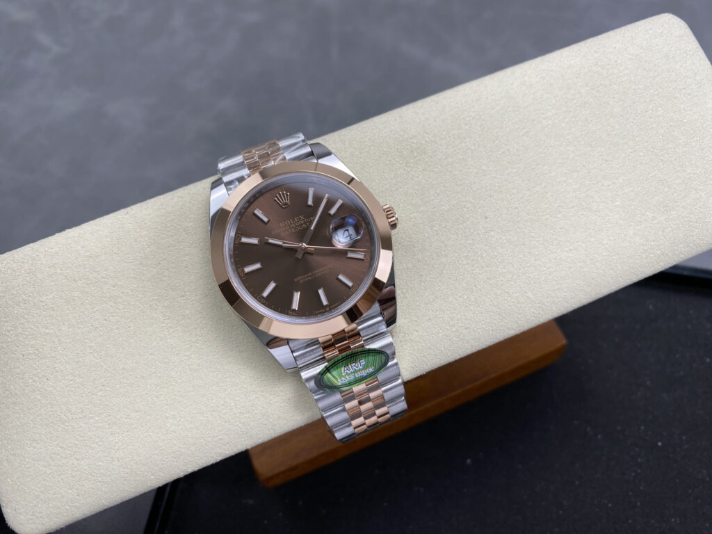 Super Clone Rolex Datejust Chocolate Dial 126201 Jubilee 36 mm — view 9