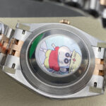 Super Clone Rolex Datejust Chocolate Dial 126201 Jubilee 36 mm — side profile