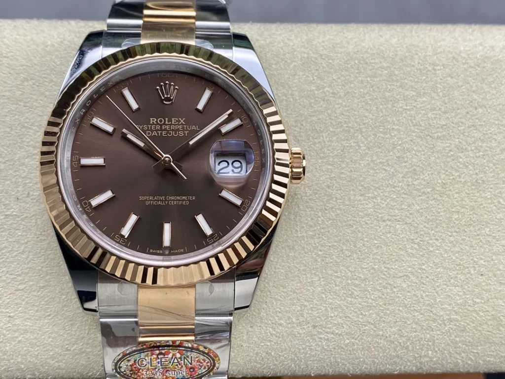 Super Clone Rolex Datejust Chocolate Dial 126231 Oyster 36 mm – Swiss SuperClone