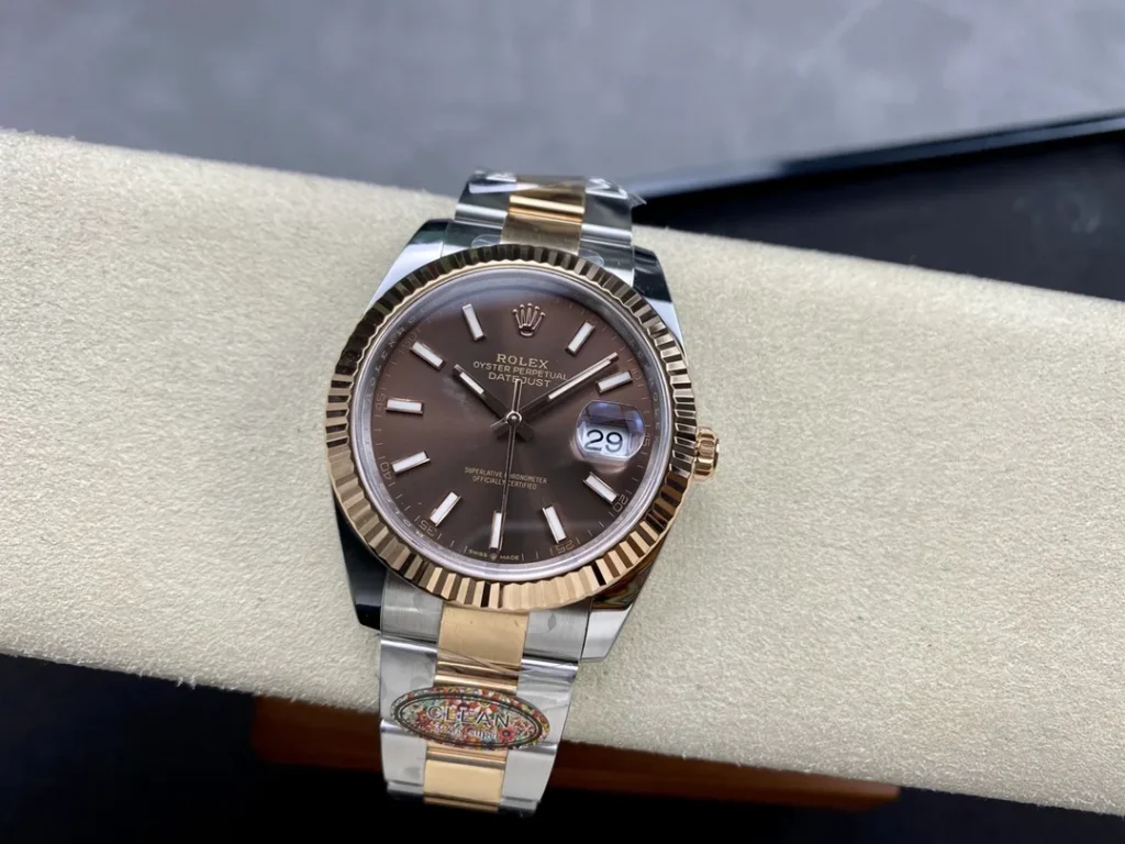 Super Clone Rolex Datejust Chocolate Dial 126231 Oyster 36 mm – Swiss SuperClone